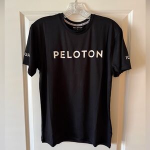 Peloton Unisex Black Logo Tee